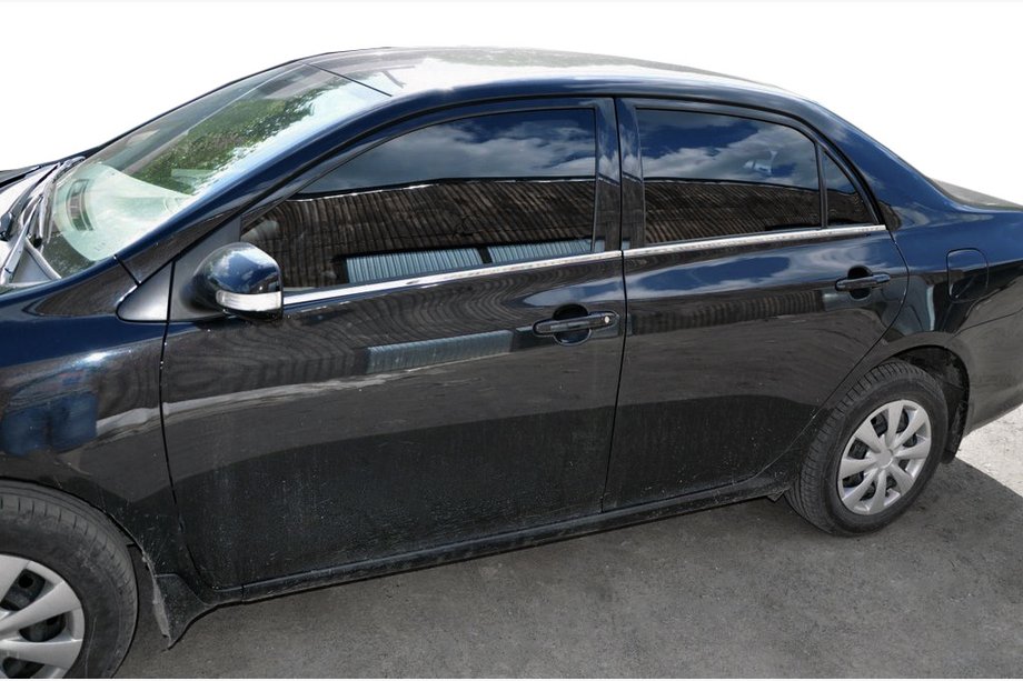 Toyota Corolla 2007–2013 Ikkunankehyksen ulkolistat (4 kpl, ruostumaton teräs) Carmos - turkkilainen teräs Image