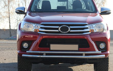 Toyota Hilux 2015– Keulasuoja ST018 (ruostumaton teräs) kuva 6