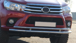 Toyota Hilux 2015– Keulasuoja ST018 (ruostumaton teräs) kuva 7
