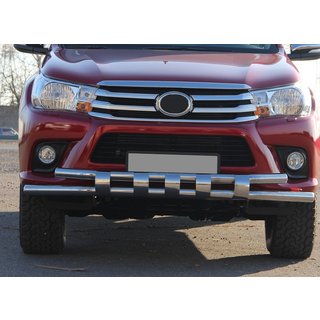 Etusuojakaari ST015 (ruostumaton teräs) Toyota Hilux 2015– kuva 3