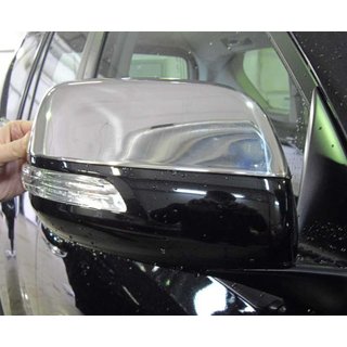 Peilinkuoret (2 kpl, ruostumaton teräs) Toyota Land Cruiser Prado 150 2009–2023 kuva 2
