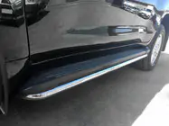 Toyota Land Cruiser 200 2007–2021 Sivukynnyssuojat BB004 (2 kpl, ruostumaton teräs) kuva 1