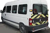 Nissan Interstar 2002–2010 Takakaari AK002 (ruostumaton) kuva 1