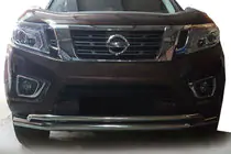 Nissan Navara/NP300 2016– Etupuskuriputki ST017 (ruostumaton teräs) kuva 1