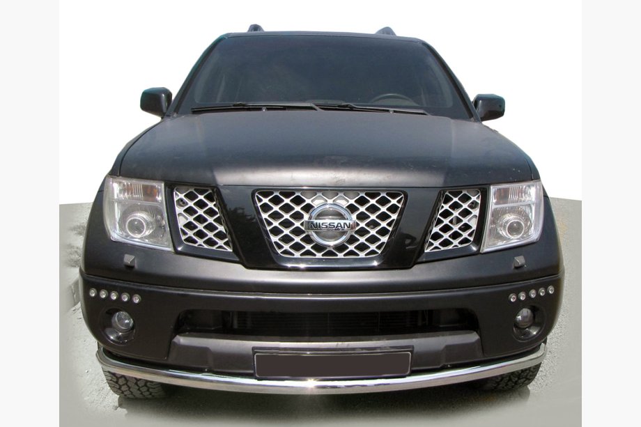 Nissan Pathfinder R51 2005–2014 Keulasuoja ST008-2 (ruostumaton teräs) Image