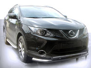 Nissan Qashqai 2014–2021 Etuputki ST014 (ruostumaton teräs) kuva 1