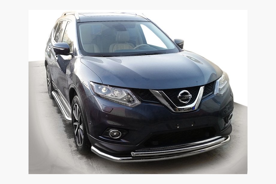 Nissan X-trail T32/Rogue 2014–2021 Etuputki ST014 (ruostumaton teräs) Image