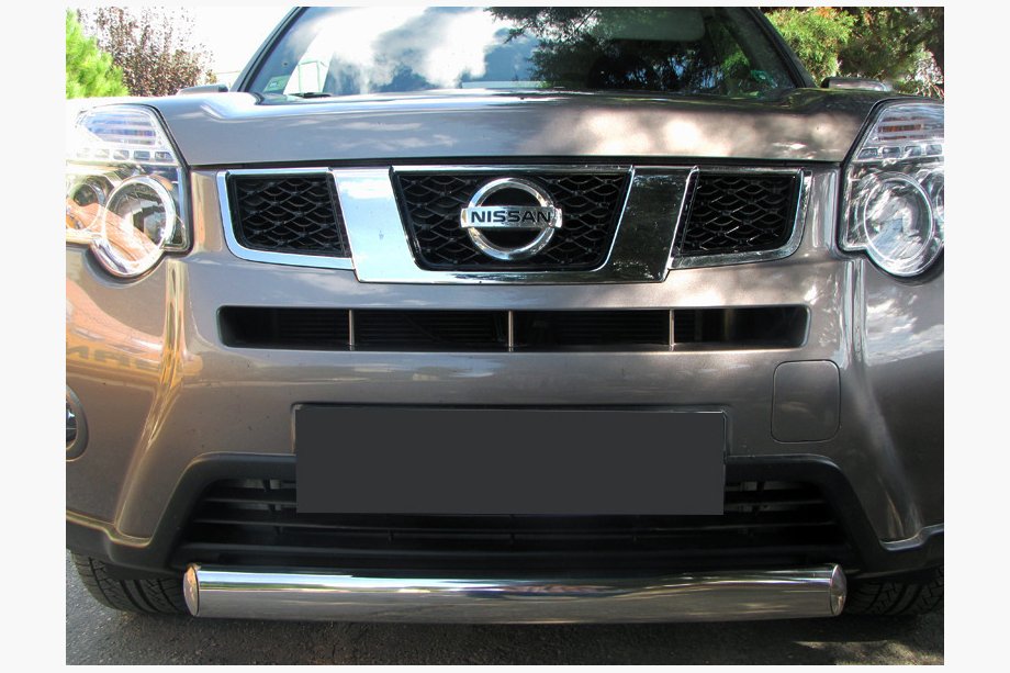 Nissan X-trail T31 2007–2014 Etusuojakaari ST008-Oval (ruostumaton teräs) Image