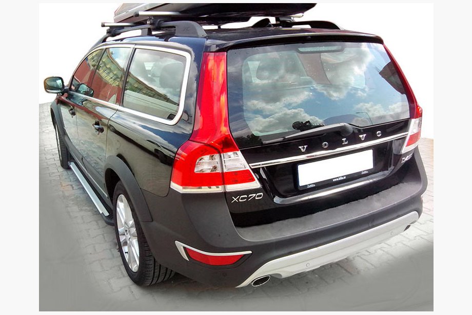 Volvo XC60 2009–2017 Rainbow sivuportaat (2 kpl, alumiini) Image