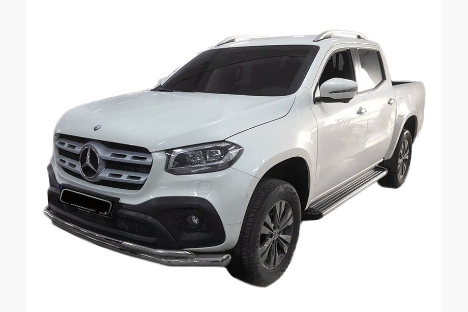 Mercedes X class 2017–2020 Etusuojaputki ST017 (ruostumaton teräs, 60 mm) Image