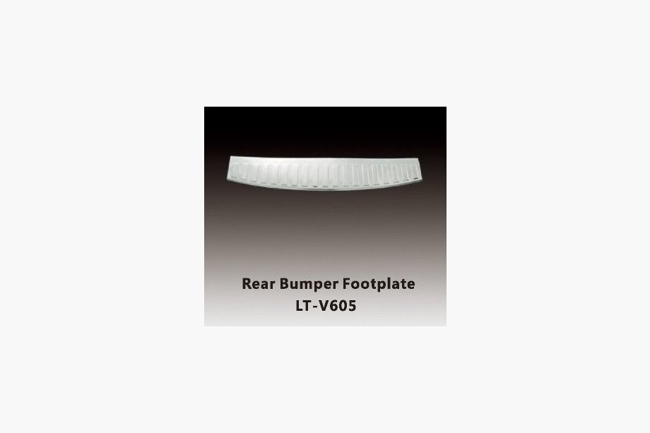 Toyota Rav 4 2006–2013 Takapuskurin suojalista 2011-2013 (Libao, ruostumaton teräs) Image