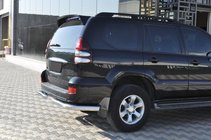 Toyota Land Cruiser Prado 120 2002–2009 Takakulmapalat AK003 (2 kpl, ruostumaton teräs) kuva 5