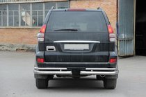 Toyota Land Cruiser Prado 120 2002–2009 Takatuplakulmat AK003-1 (2 kpl, ruostumaton teräs) kuva 5