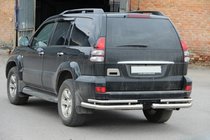 Toyota Land Cruiser Prado 120 2002–2009 Takatuplakulmat AK003-1 (2 kpl, ruostumaton teräs) kuva 6