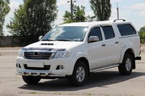 Toyota Hilux 2006–2015 Etupuskurisuoja ST015 (ruostumaton teräs) kuva 2