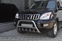 Toyota Land Cruiser Prado 120 2002–2009 Matala puskurirauta WT003 (ruostumaton teräs) kuva 3