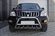Toyota Land Cruiser Prado 120 2002–2009 Matala puskurirauta WT003 (ruostumaton teräs) kuva 4