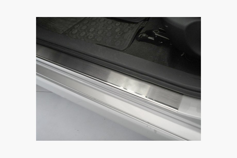 Toyota Auris 2007–2012 Nataniko ovikynnyslistat (4 kpl, ruostumaton teräs) Premium – 3M-teippi, 0,8 mm Image