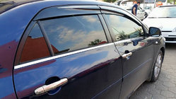 Toyota Corolla 2007–2013 Ikkunatuuliohjaimet (4 kpl, Sunplex Sport) kuva 8