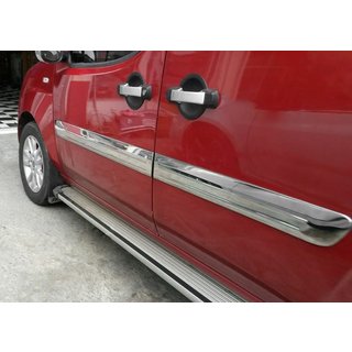 Oven kromilista, leveä malli (4 kpl, RST) Fiat Doblo I 2005–2010 kuva 3