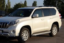 Toyota Land Cruiser Prado 150 2009–2023 Sivukynnyssuoja BB004 (2 kpl, ruostumaton teräs) kuva 3