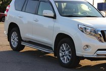 Toyota Land Cruiser Prado 150 2009–2023 Sivukynnyssuoja BB004 (2 kpl, ruostumaton teräs) kuva 4