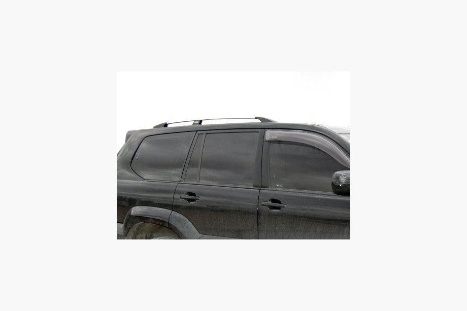 Toyota Land Cruiser Prado 120 2002–2009 Kattokaiteet harmaa metalliväri (turkkilaiset) Image