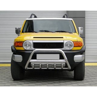 Karjapuskuri WT003 (ruostumaton teräs) Toyota FJ Cruiser 2006–2022 kuva 1