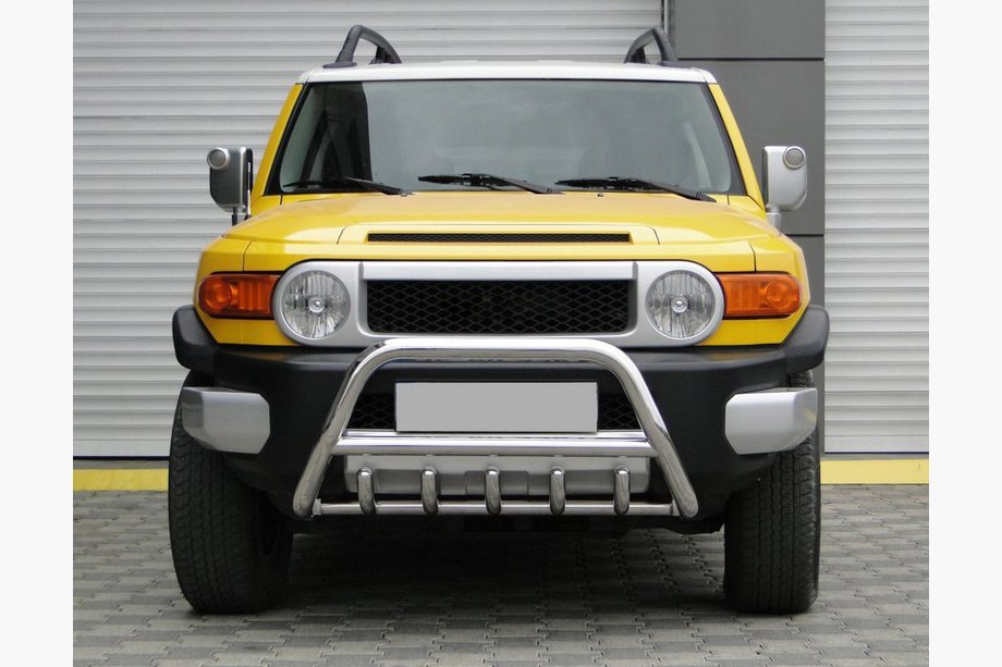 Toyota FJ Cruiser 2006–2022 Karjapuskuri WT003 (ruostumaton teräs) Image