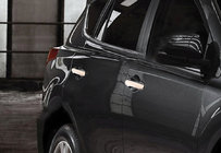 Toyota Rav 4 2013–2018 Ovenkahvan kromisuojat (4 kpl, ruostumaton teräs) kuva 1