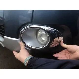 Sumuvalojen kehykset 2008-2014 (2 kpl, muovi) Citroen Berlingo 2008–2018 kuva 2