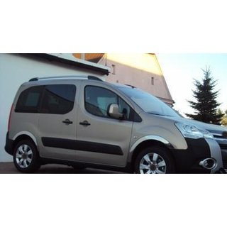 Pyöränkaaren kromilistat (4 kpl, ruostumaton teräs) Citroen Berlingo 2008–2018 kuva 1