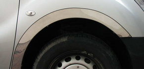 Peugeot Expert 2007–2016 Pyöränkaaren kromilistat (4 kpl, ruostumaton teräs) kuva 4