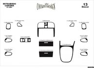 Mitsubishi Carisma 1995–2004 Kojelaudan suojalistat (1999-2003) Alumiini kuva 3