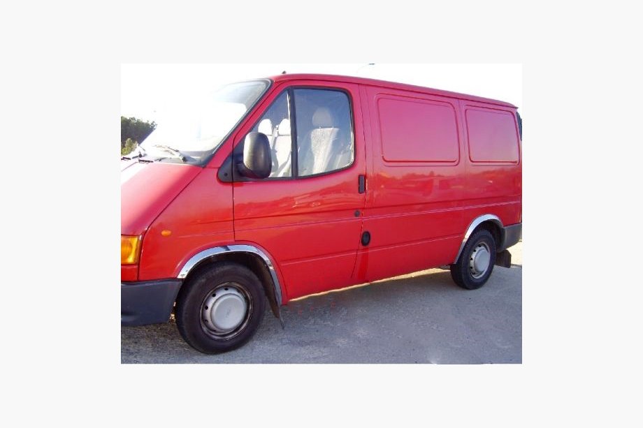Ford Transit 1991–2000 Pyöränkaaren kromilistat (4 kpl, ruostumaton teräs) Image