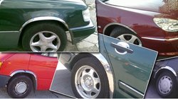 Peugeot Expert 2007–2016 Pyöränkaaren kromilistat (4 kpl, ruostumaton teräs) kuva 6