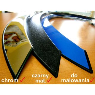 Pyöränkaaren kromilistat (4 kpl, ruostumaton teräs) Mercedes T1 (207-410) 1977–1995 kuva 4