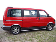 Volkswagen T4 Transporter 1990–2003 ALE! Etulokasuojan kaarilistat (4 kpl, ruostumaton teräs) kuva 1