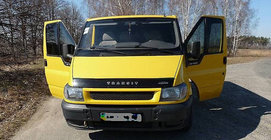 Ford Transit 2000–2014 Konepellin tuuliohjain 2000-2006 VIP kuva 1