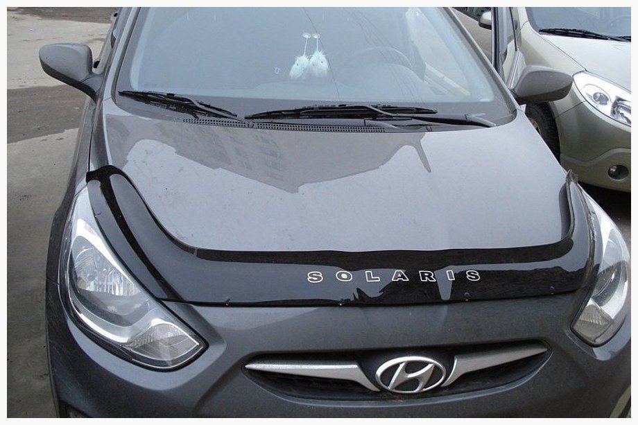 Hyundai Accent 2011–2017 Konepellin tuuliohjain 2010-2014 (VIP) Image
