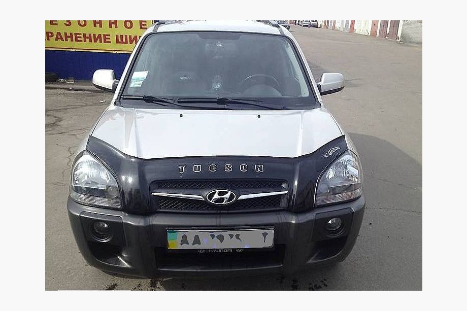 Hyundai Tucson JM 2004– Konepellin tuuliohjain (VIP) Image