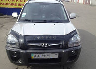Hyundai Tucson JM 2004– Konepellin tuuliohjain (VIP) kuva 1