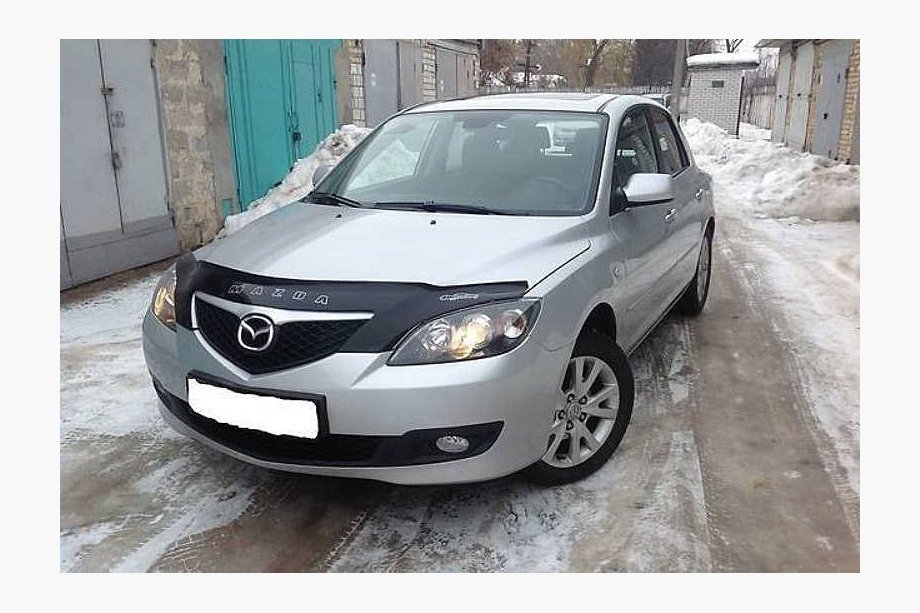 Mazda 3 2003–2009 Konepellin deflektori HB (VIP) Image