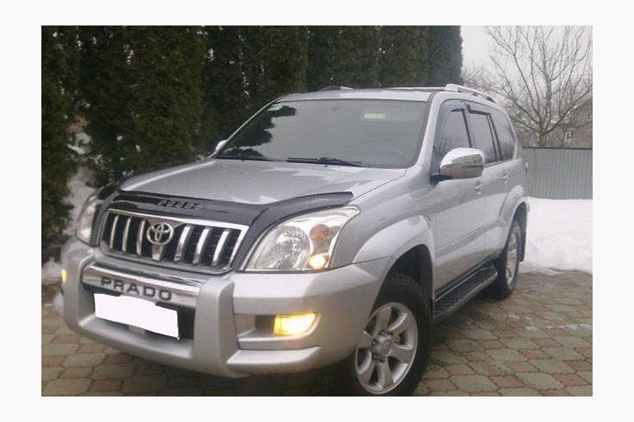 Toyota Land Cruiser Prado 120 2002–2009 Konepellin tuuliohjain (VIP) Image