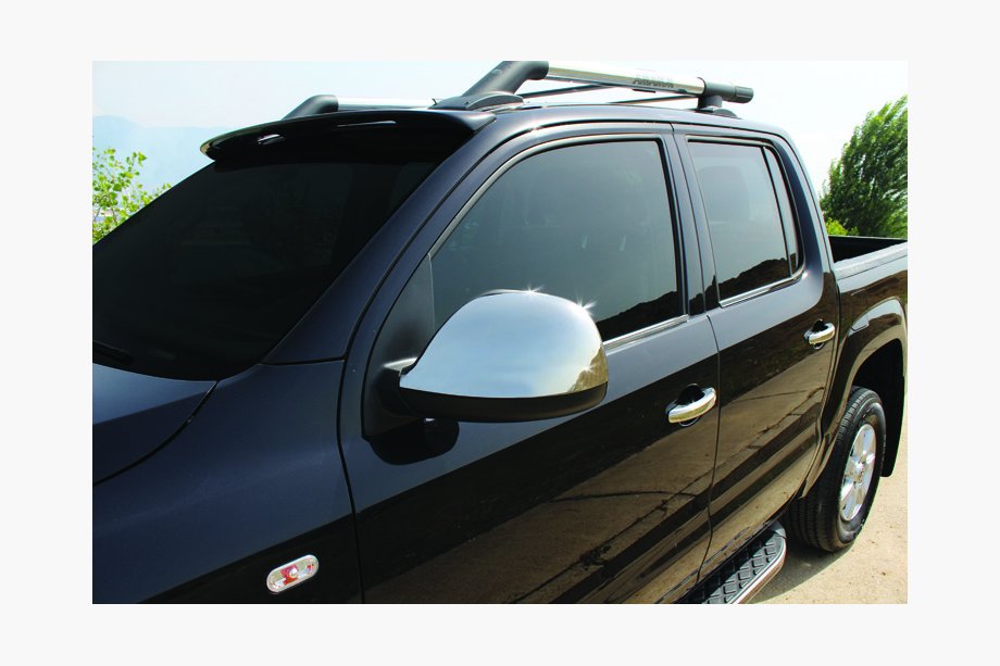 Volkswagen Amarok 2010–2022 Sivupeilien kuoret (2 kpl, ruostumaton teräs) Image