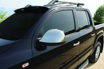 Volkswagen Amarok 2010–2022 Sivupeilien kuoret (2 kpl, ruostumaton teräs) kuva 1