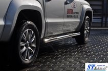 Volkswagen Amarok 2010–2022 Sivusuojaputket (2 kpl, ruostumaton teräs) kuva 5