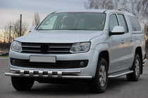 Volkswagen Amarok 2010–2022 Etusuojakaari ST015 (ruostumaton teräs) kuva 1