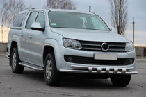 Volkswagen Amarok 2010–2022 Etusuojakaari ST015 (ruostumaton teräs) kuva 3