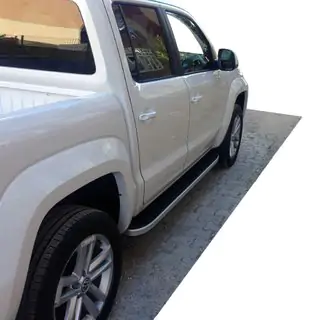 Tayga Grey -sivuaskelmat (2 kpl, alumiini) kuva 1